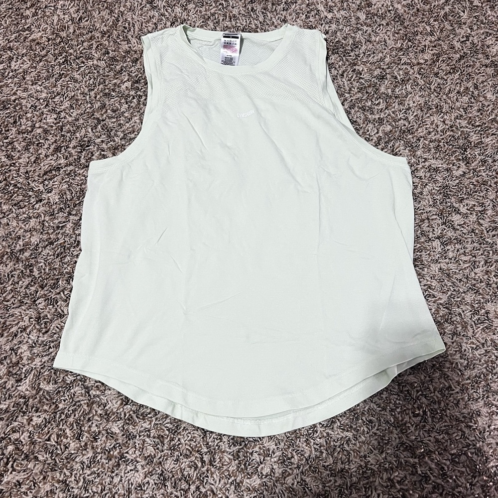 Gymshark Light Green Muscle Tee